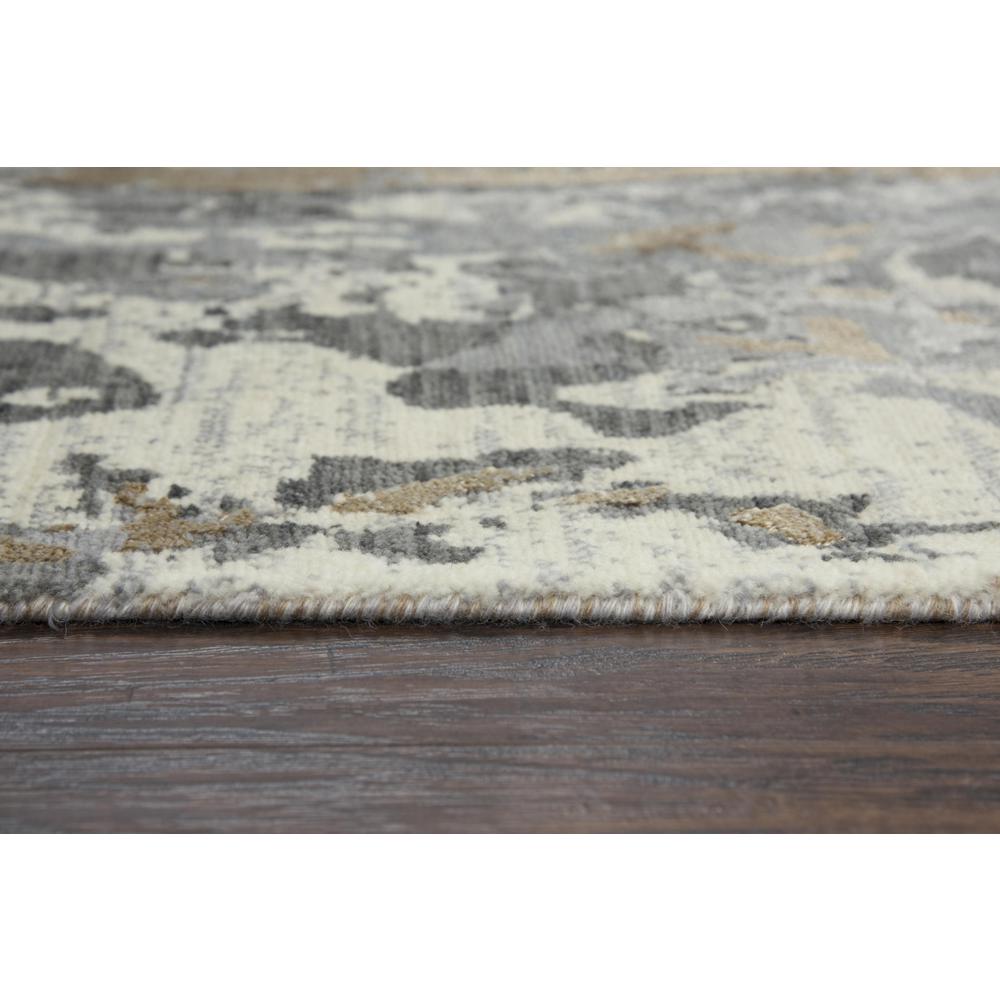 Hybrid Cut Pile Wool/ Tencel Rug, 5' x 8'