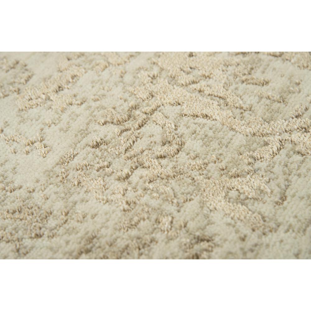 Hybrid Cut Pile Wool/ Tencel Rug, 5' x 8'