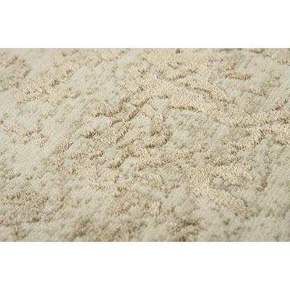Hybrid Cut Pile Wool/ Tencel Rug, 5' x 8'