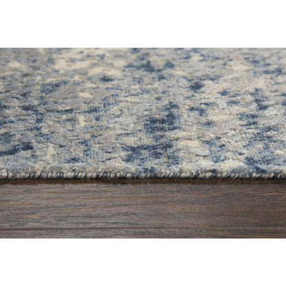 Hybrid Cut Pile Wool/ Tencel Rug, 5' x 8'