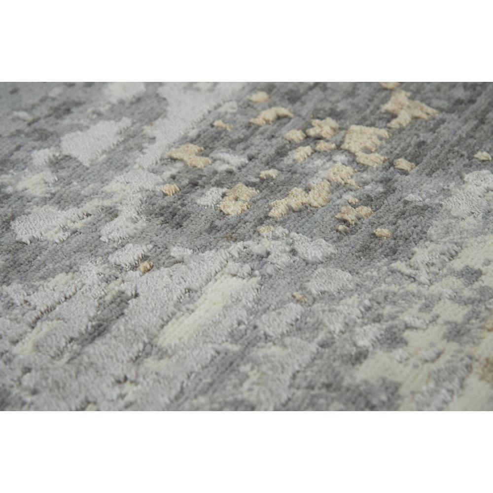 Hybrid Cut Pile Wool/ Tencel Rug, 5' x 8'