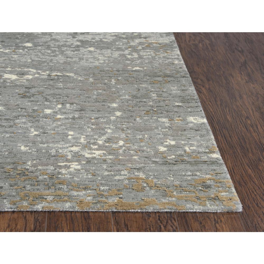 Hybrid Cut Pile Wool/ Tencel Rug, 5' x 8'