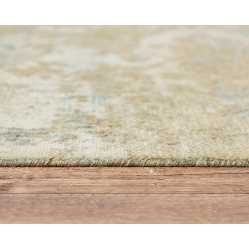 Hybrid Cut Pile Wool/ Tencel Rug, 5' x 8'