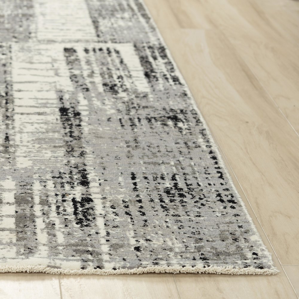 Hybrid Cut Pile Wool/ Tencel Rug, 9' x 12'