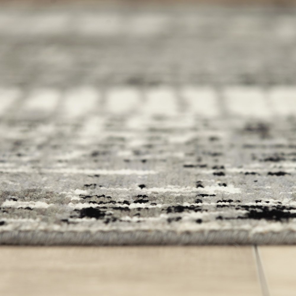 Hybrid Cut Pile Wool/ Tencel Rug, 9' x 12'