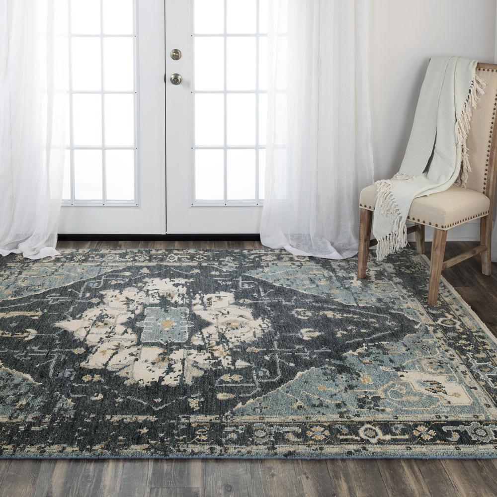 Hand Knotted Cut Pile Wool Rug, 9' x 12'