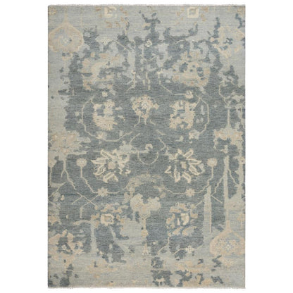 Hand Knotted Cut Pile Wool Rug, 9' x 12'
