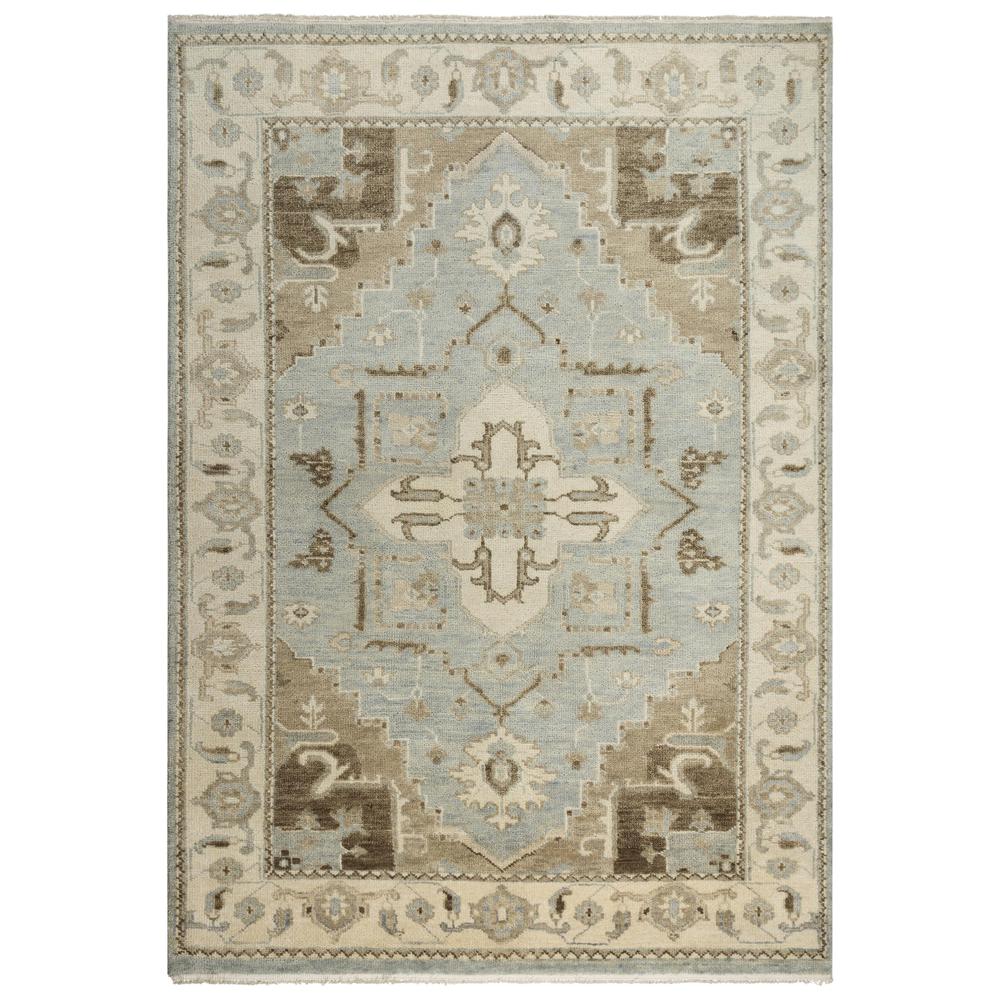 Hand Knotted Cut Pile Wool Rug, 9' x 12'
