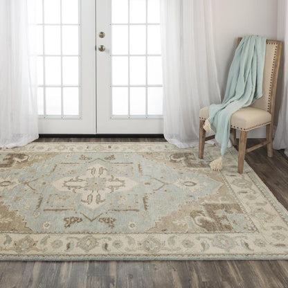 Hand Knotted Cut Pile Wool Rug, 9' x 12'