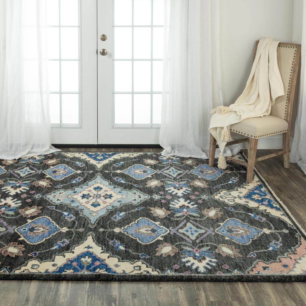 Hand Knotted Cut Pile Wool Rug, 9' x 12'