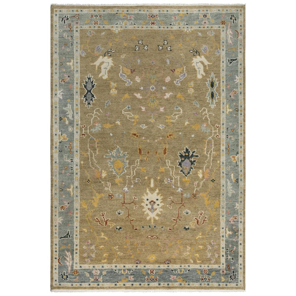 Hand Knotted Cut Pile Wool Rug, 9' x 12'