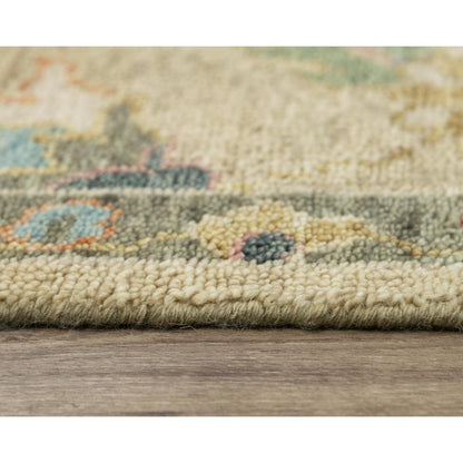 Hand Knotted Cut Pile Wool Rug, 9' x 12'