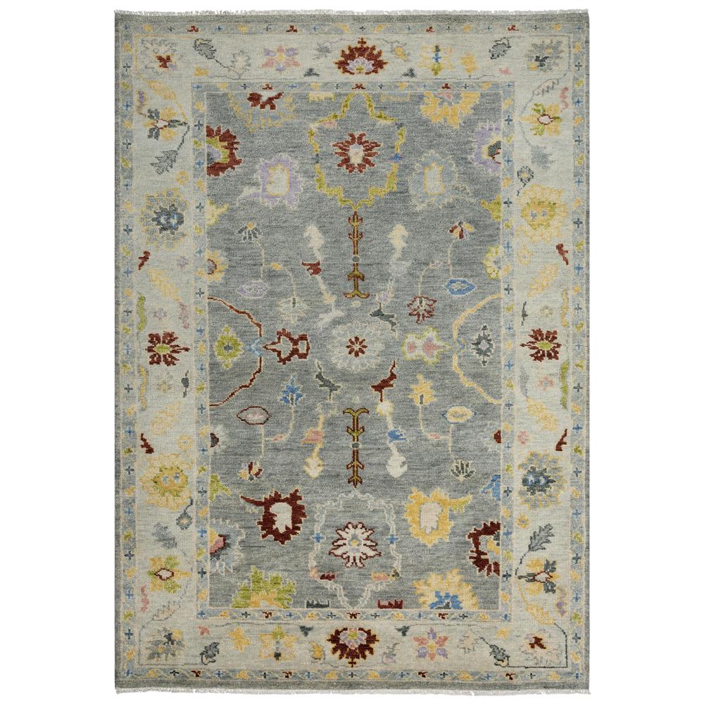 Hand Knotted Cut Pile Wool Rug, 9' x 12'