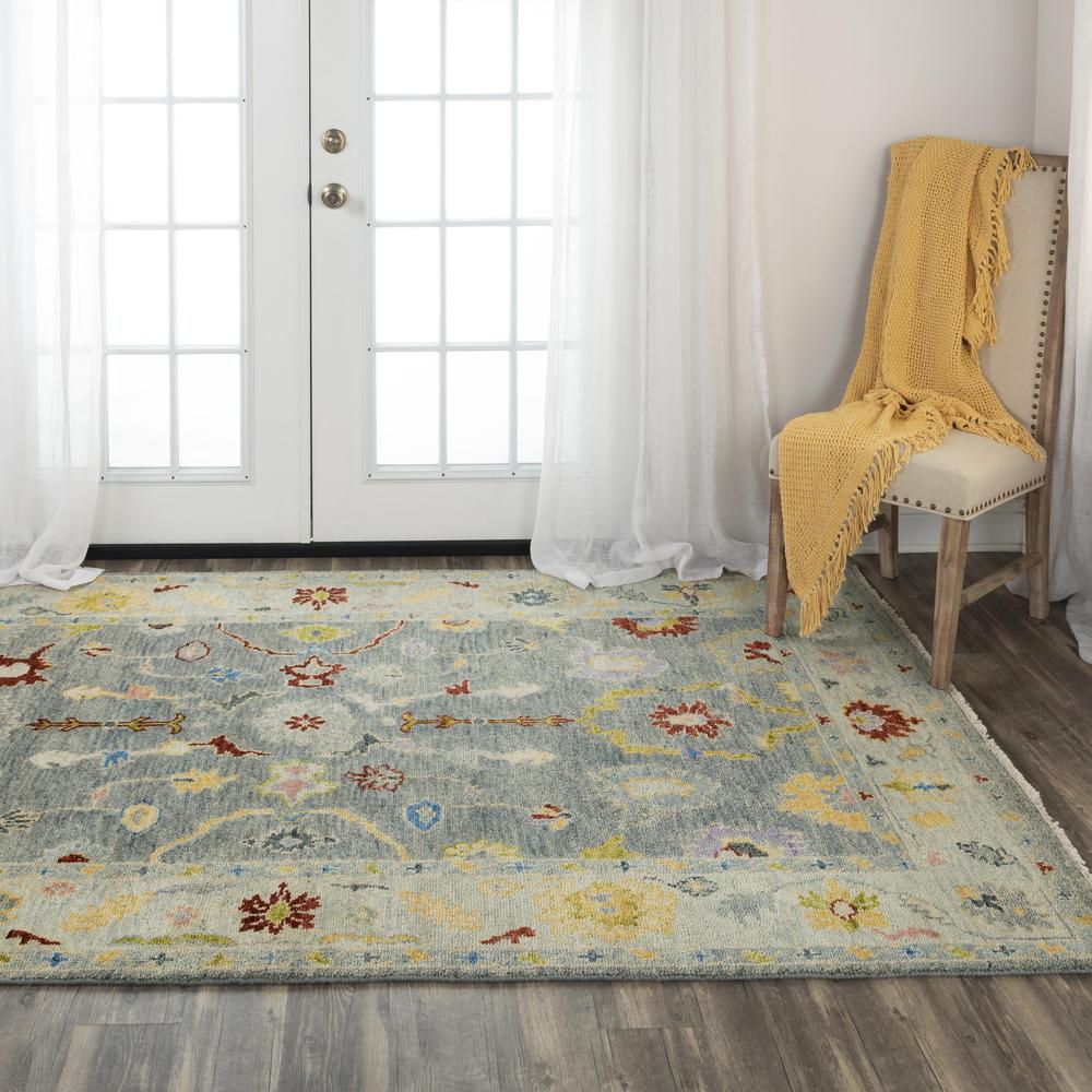 Hand Knotted Cut Pile Wool Rug, 9' x 12'