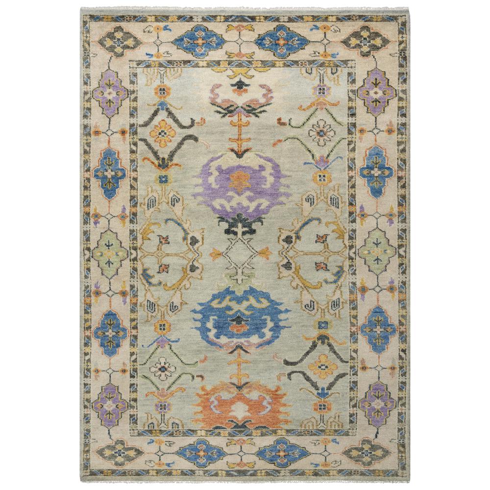 Hand Knotted Cut Pile Wool Rug, 9' x 12'