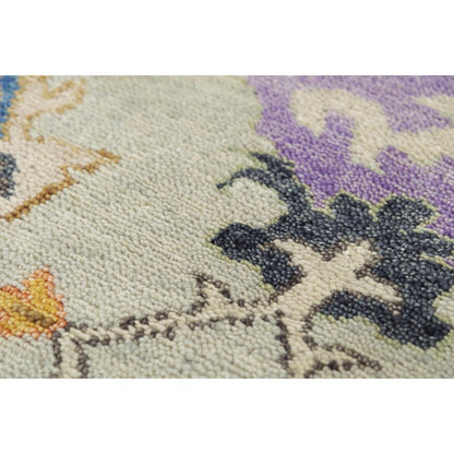 Hand Knotted Cut Pile Wool Rug, 9' x 12'