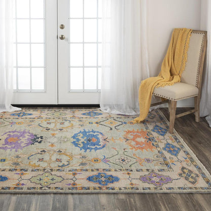 Hand Knotted Cut Pile Wool Rug, 9' x 12'