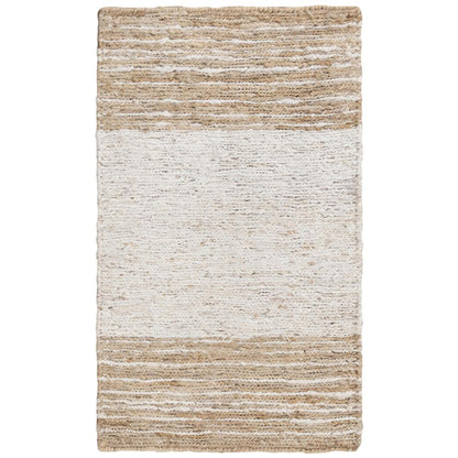Hand Woven Flat Weave Pile Jute Rug, 10' x 14'
