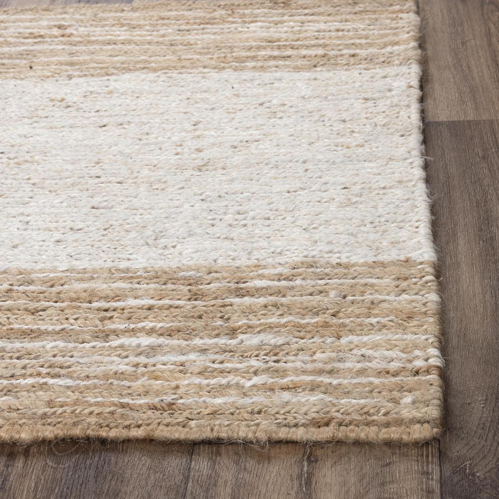 Hand Woven Flat Weave Pile Jute Rug, 10' x 14'