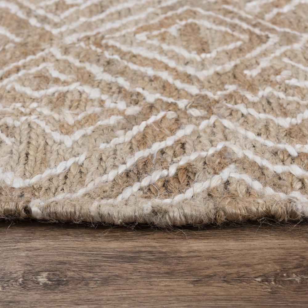 Hand Woven Flat Weave Pile Jute Rug, 10' x 14'