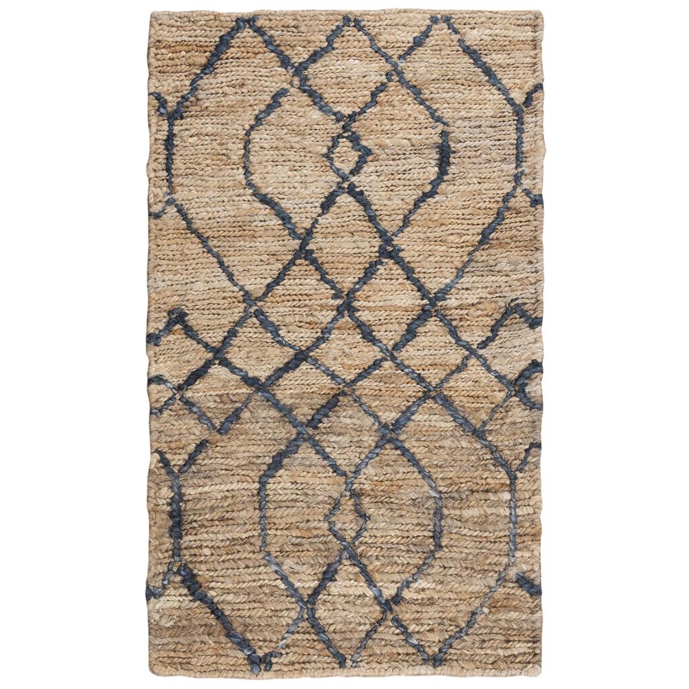 Hand Woven Flat Weave Pile Jute Rug, 10' x 14'