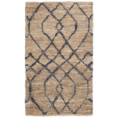 Hand Woven Flat Weave Pile Jute Rug, 10' x 14'