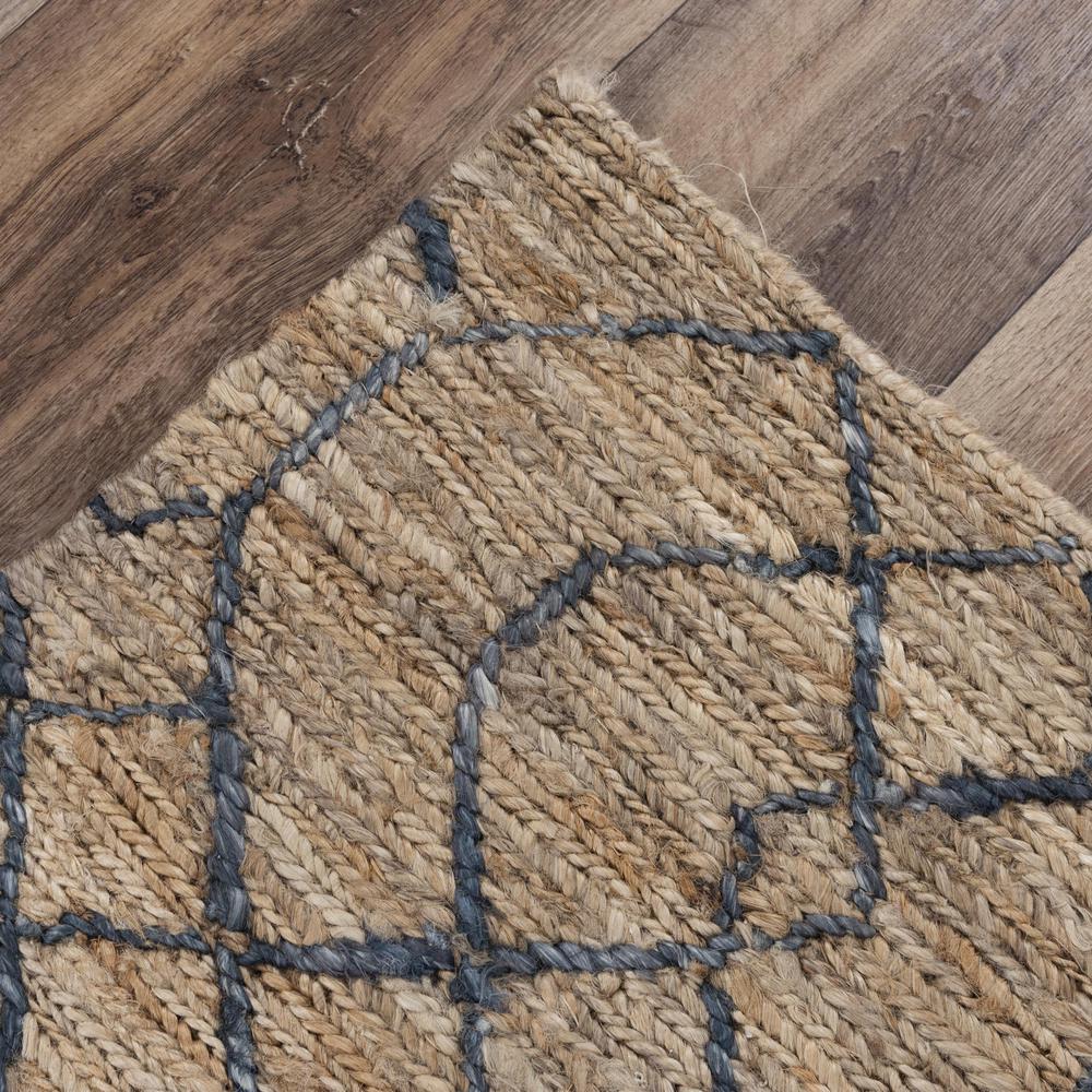 Hand Woven Flat Weave Pile Jute Rug, 10' x 14'