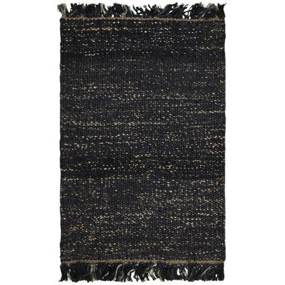 Hand Woven Flat Weave Pile Jute Rug, 10' x 14'