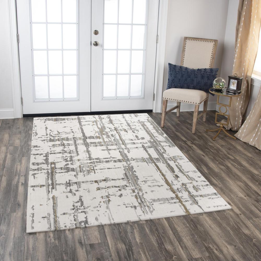 Machine/Hybrid Cut Pile Recycled Polyester Rug, 9' x 12'