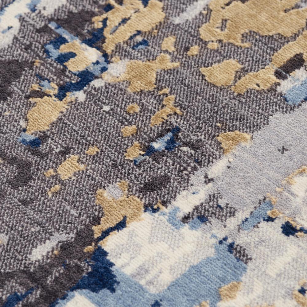 Hybrid Cut Pile NZ Wool/ Tencel Blend Rug, 5' x 8'