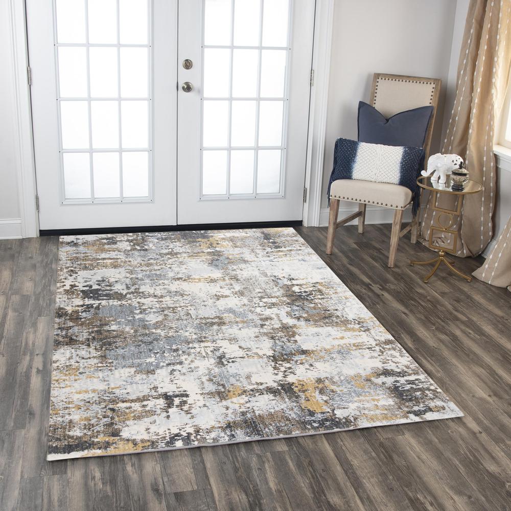 Machine/Hybrid Cut Pile Recycled Polyester Rug, 9' x 12'