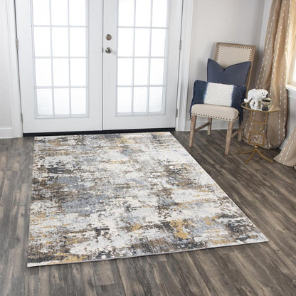 Machine/Hybrid Cut Pile Recycled Polyester Rug, 9' x 12'