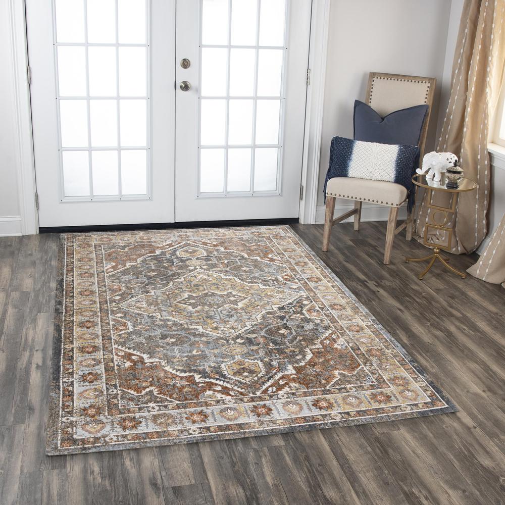 Machine/Hybrid Cut Pile Recycled Polyester Rug, 9' x 12'