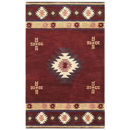 Hand Tufted Cut Pile Wool Rug, 5' x 8'
