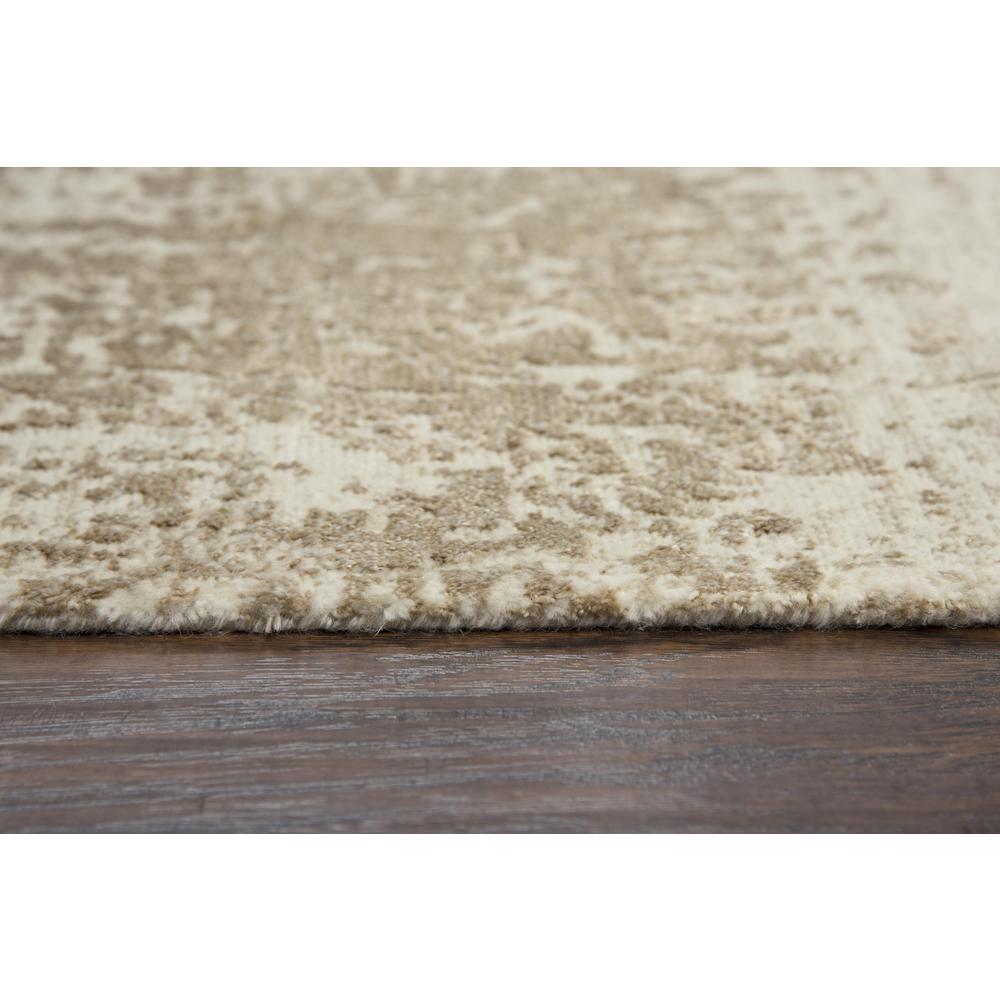 Hybrid Cut Pile Wool/ Tencel Rug, 8' x 10'