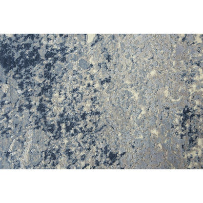 Hybrid Cut Pile Wool/ Tencel Rug, 8' x 10'