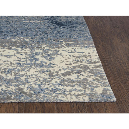 Hybrid Cut Pile Wool/ Tencel Rug, 8' x 10'