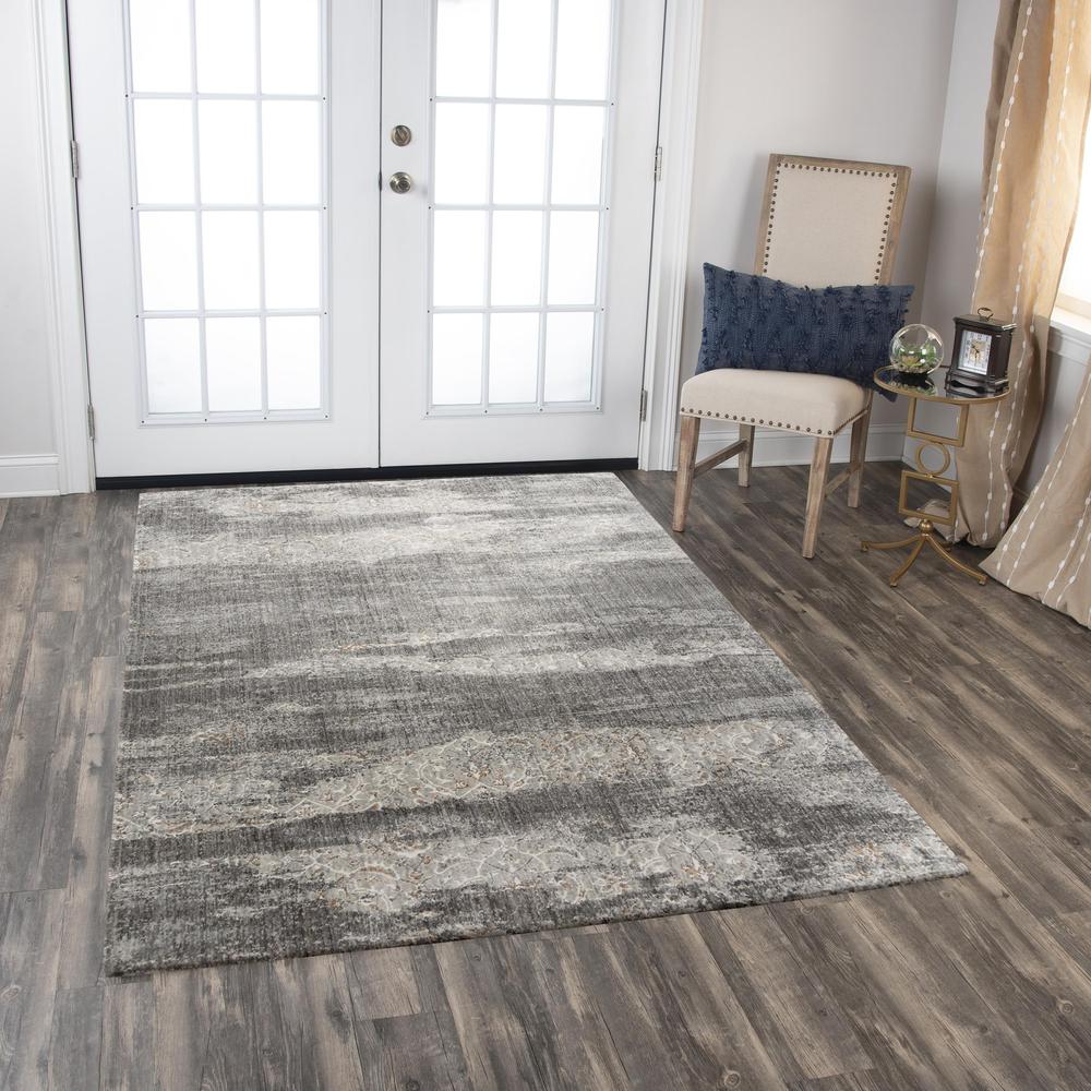 Machine/Hybrid Cut Pile Recycled Polyester Rug, 10' x 13'
