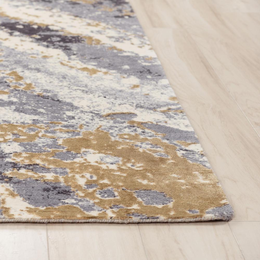 Hybrid Cut Pile NZ Wool/ Tencel Blend Rug, 8' x 10'