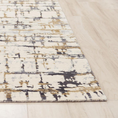 Hybrid Cut Pile NZ Wool/ Tencel Blend Rug, 8' x 10'