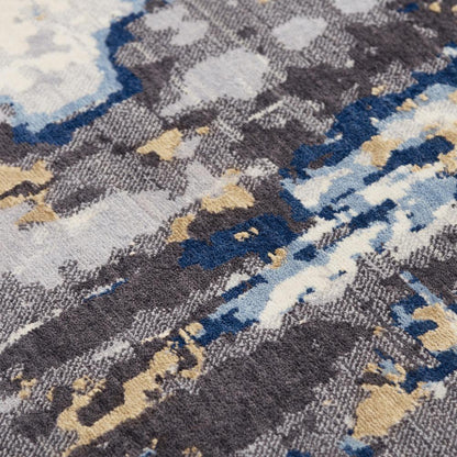 Hybrid Cut Pile NZ Wool/ Tencel Blend Rug, 8' x 10'