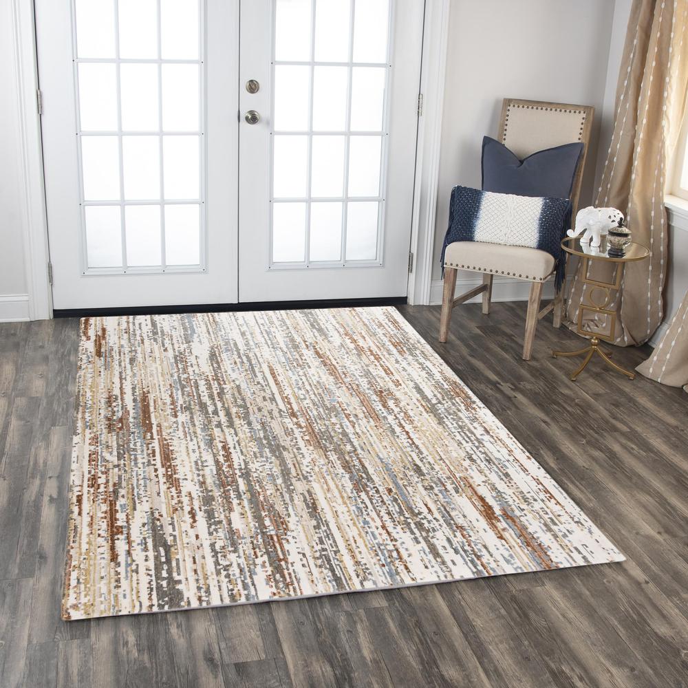 Machine/Hybrid Cut Pile Recycled Polyester Rug, 10' x 13'