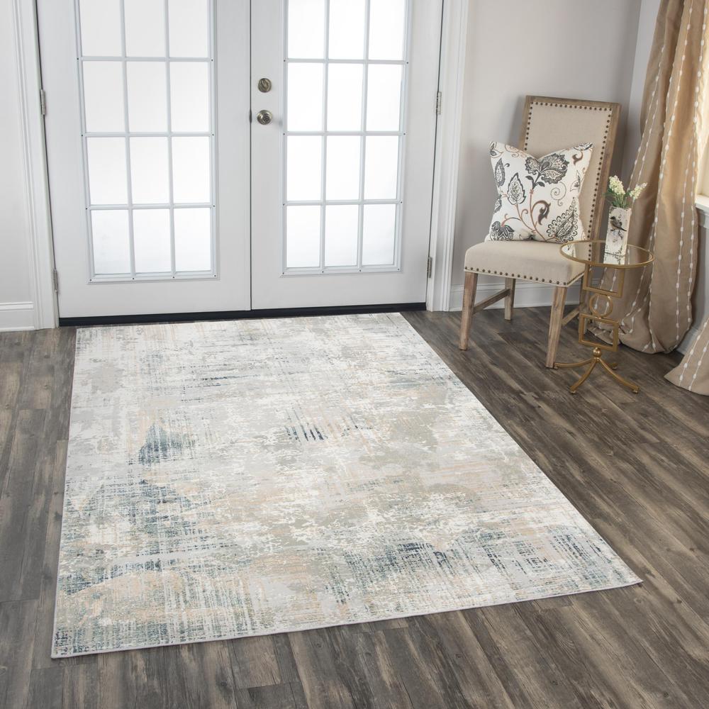 Power Loomed Cut Pile Polyester Rug, 8'6" x 11'10"