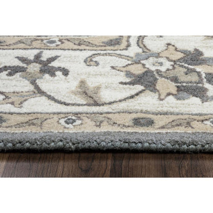 Hand Tufted Cut Pile Wool Rug, 5' x 8'