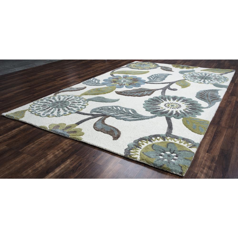 5' x 8' Hand-Tufted Rectangle Rug