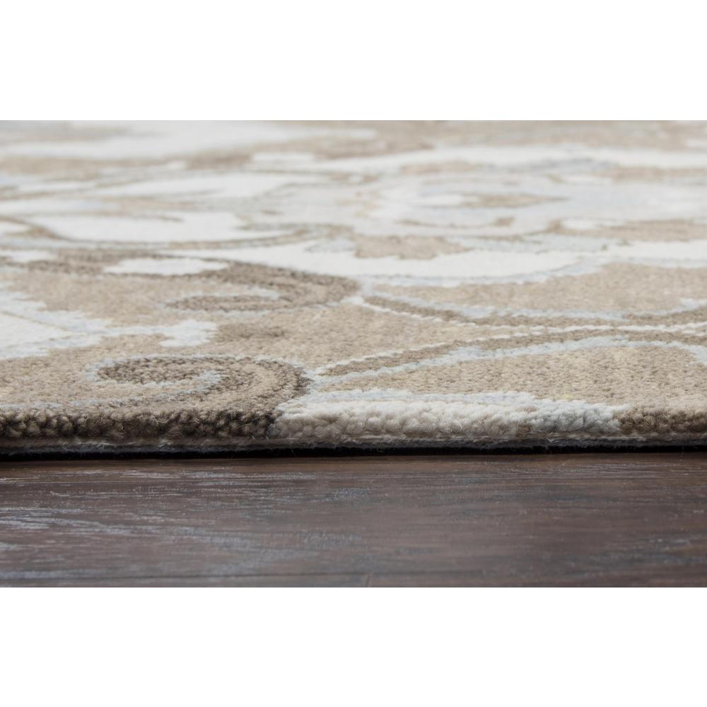 Hand Tufted Cut Pile Wool Rug, 5' x 8'