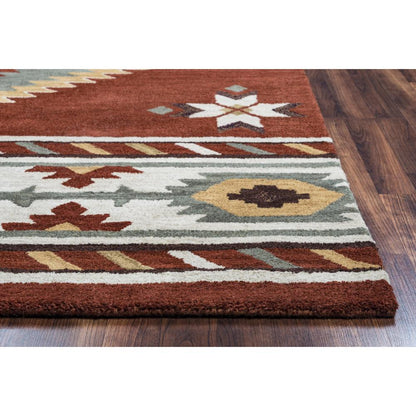 Hand Tufted Cut Pile Wool Rug, 3' x 5'