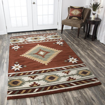 Hand Tufted Cut Pile Wool Rug, 3' x 5'