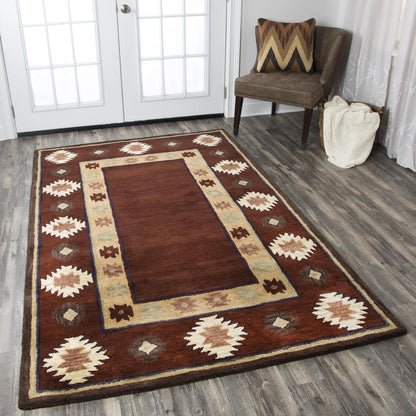 Hand Tufted Cut Pile Wool Rug, 3' x 5'