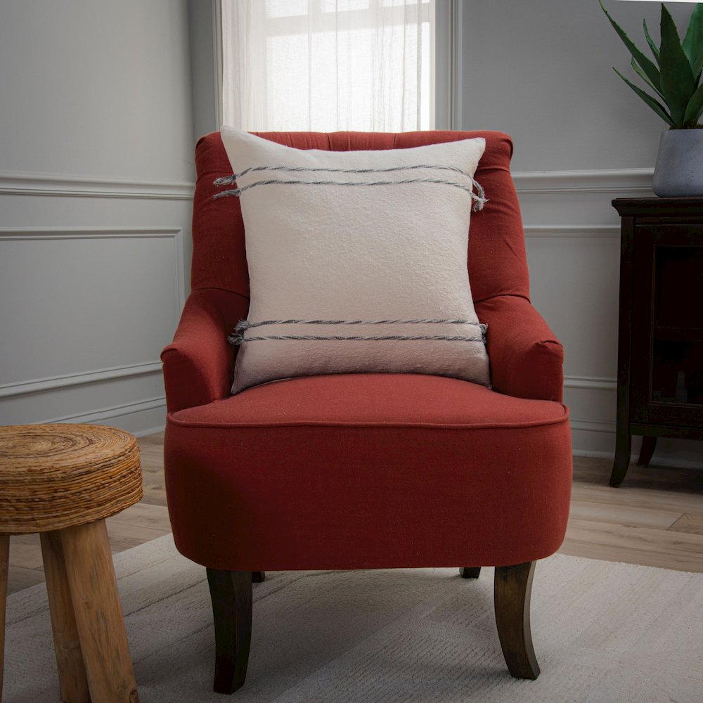 Transitional 20" x 20" Poly Filled Pillow